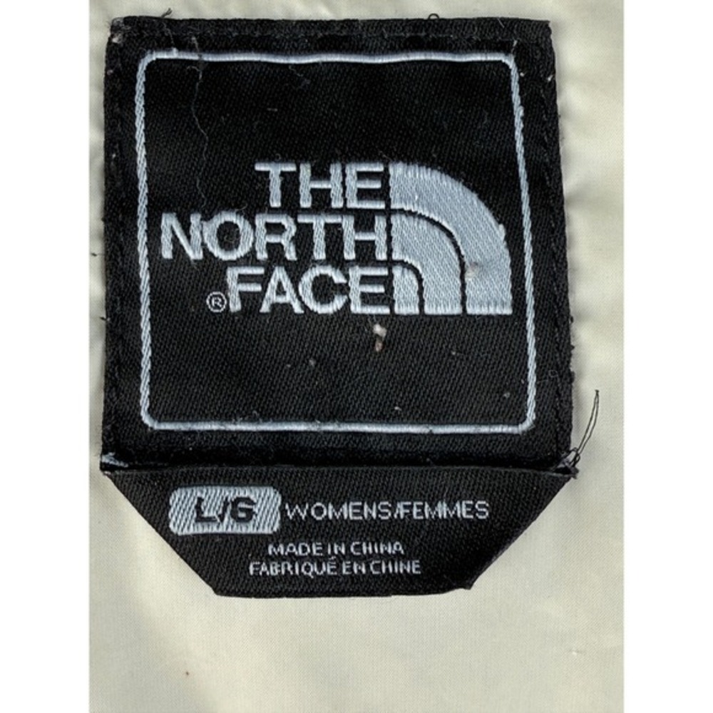 The North Face HyVent Faux Fur Hood Belted Puffer Coat Vintage Y2K Gorpcore - Picture 2 of 12